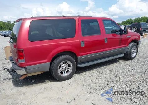2003 Ford Excursion Xlt из США, поврежденный, VIN 1FMNU40L83ED67758
